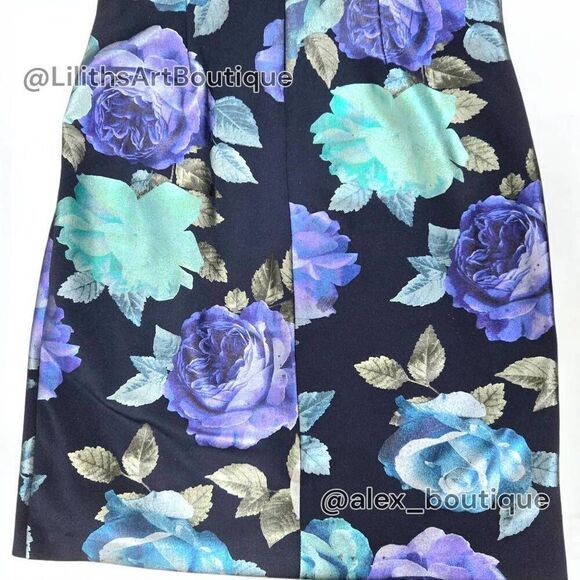 Jessica Howard Floral Runch Sheath Midi Dress(C034)-Size 10 for Women - Picture 11 of 14